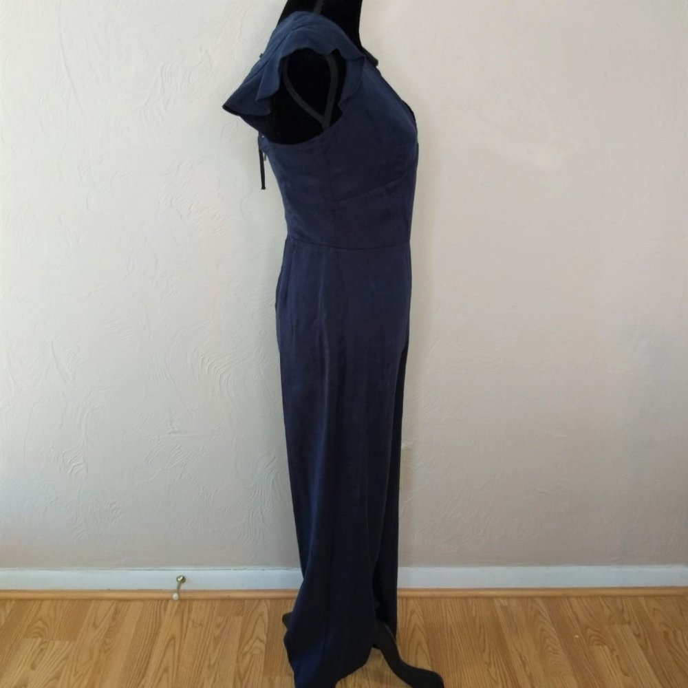 Pam & Gela Ruffled Cap Sleeve Jump Suit - Picture 4 of 10